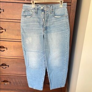 Madewell Light Blue Flare & Wide Leg Jeans